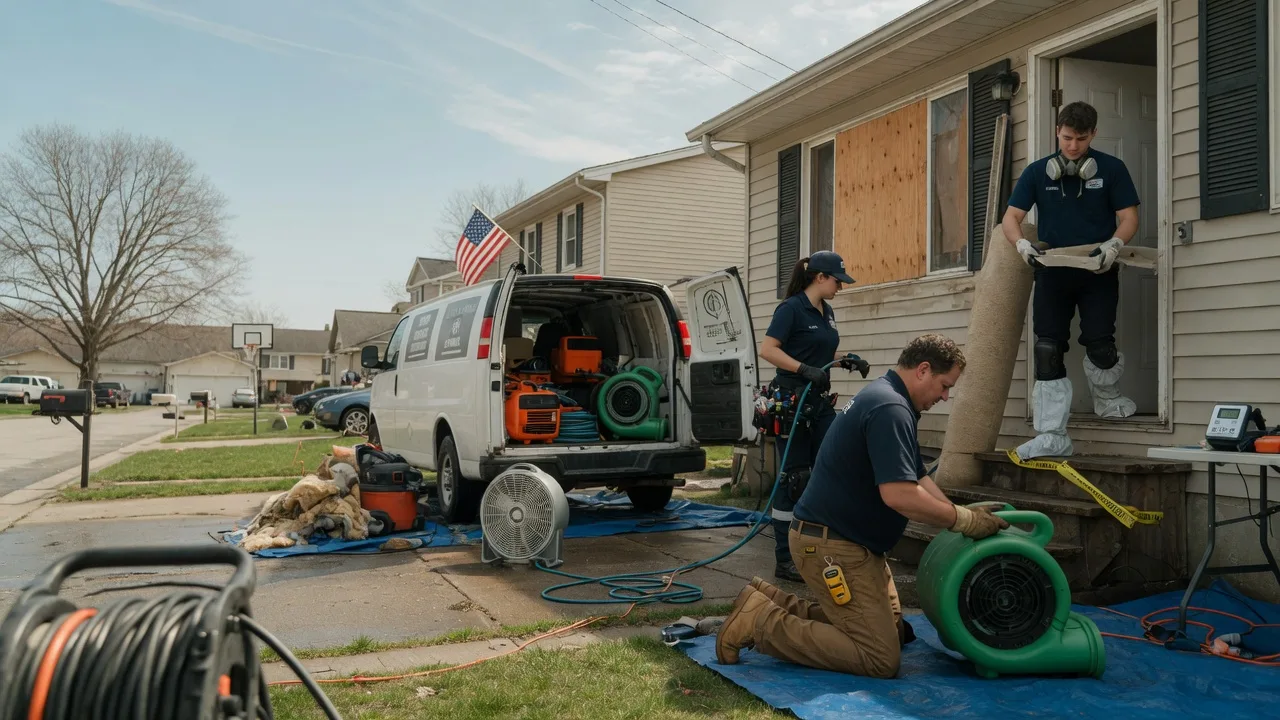 Water Damage Restoration in Bartlett, IL near me